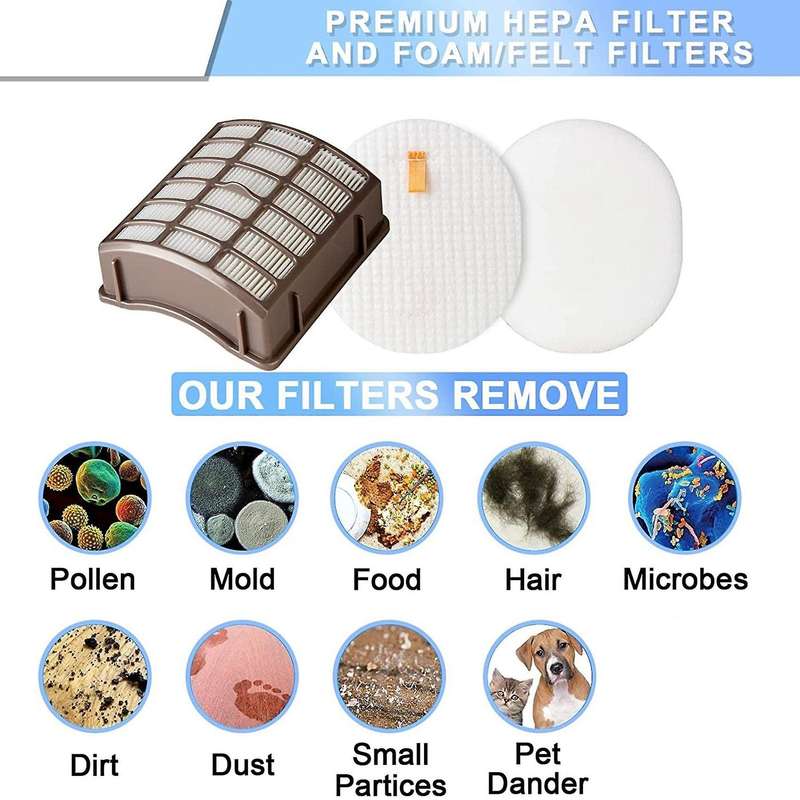 Nv90 Vacuum Filter for Shark Rotator Professional Xl Capacity Nv95