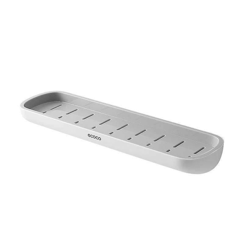 Ecoco Bathroom Shelf Shower Caddy Organizer-without Towel Bar Grey