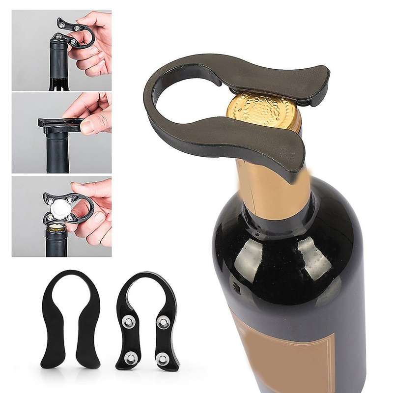 5 Pcs Rabbit Ears Bottle Opener Set Bar Lever Corkscrew Steel