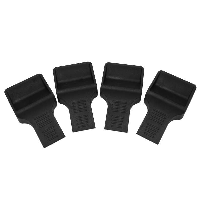 Caster Cups Fits to All Wheels Of Furniture,sofas Beds(black V Shape)