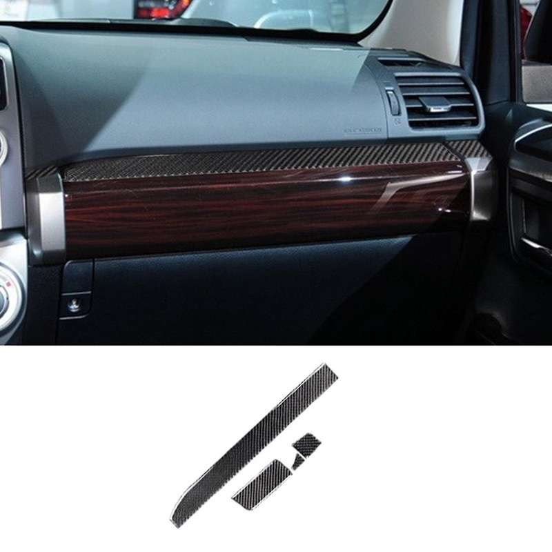 Center Console Trim for Toyota 4runner 2010-20 Carbon Fiber Cover