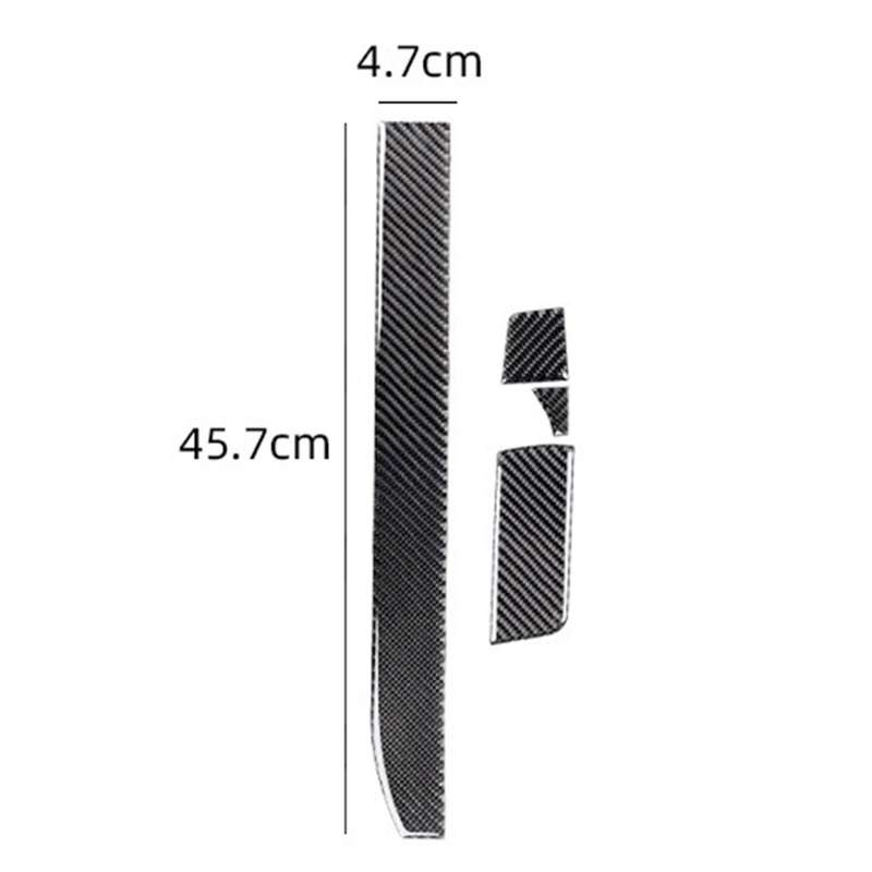 Center Console Trim for Toyota 4runner 2010-20 Carbon Fiber Cover