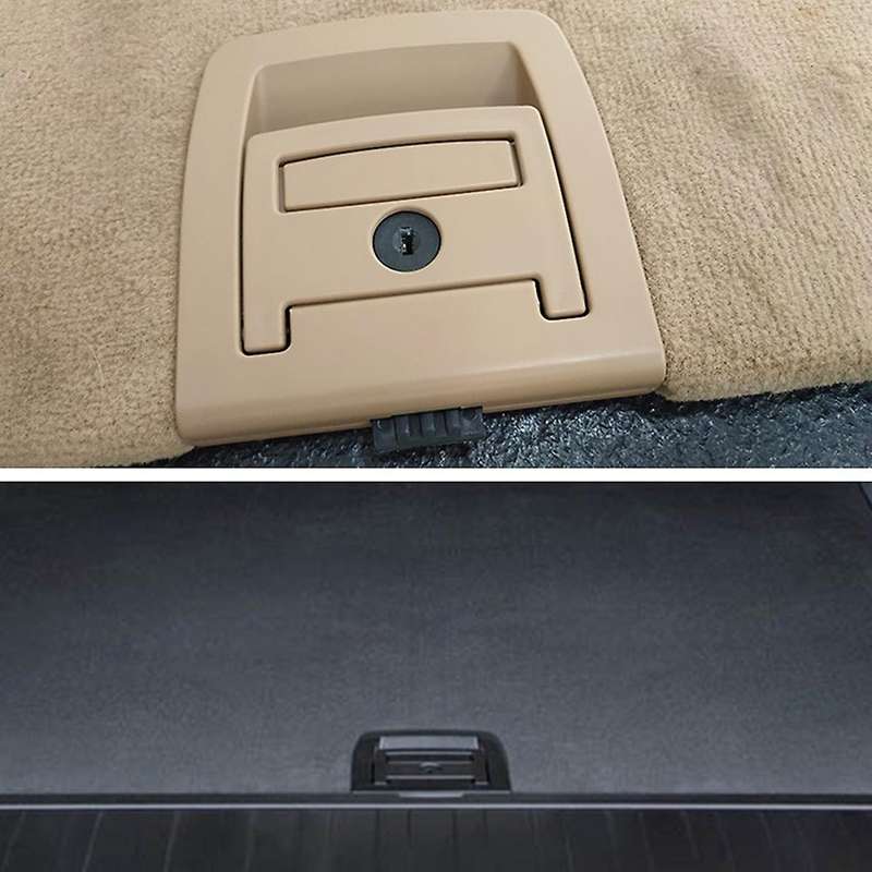 Rear Trunk Mat Carpet Handle with Hole for -bmw E70 X5 E71 X6 Beige