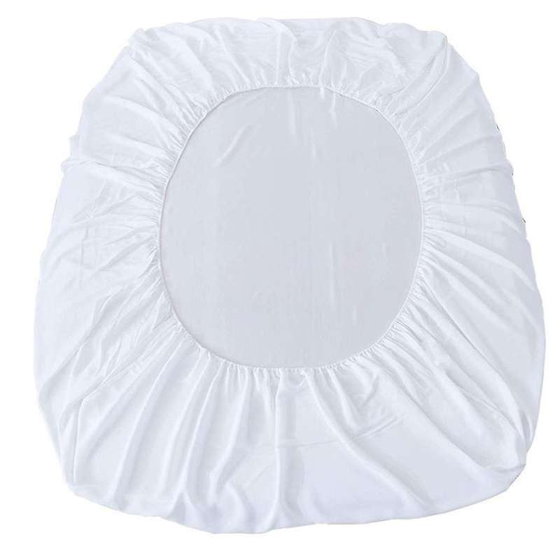 Waterproof Solid Bed Fitted Sheet Nordic Adjustable Mattress Covers-d