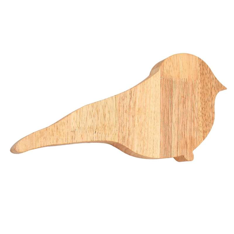 Bird Piggy Bank Pine Piggy Bank Transparent Decoration Gift 32x16cm