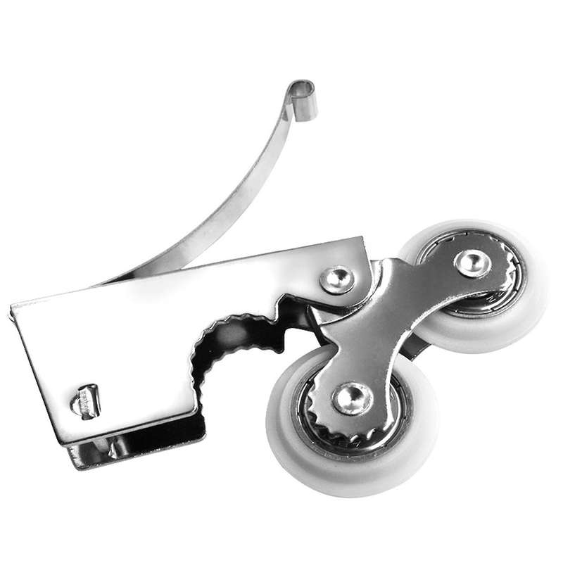 6pcs Double Wheel Door Pulley Roller Window Door Home Wardrobe Pulley