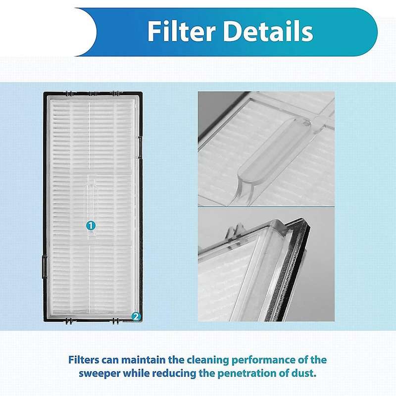 For Roborock T7s S7 / S7 + Robot Vacuum Cleaner Hepa Filter Mop