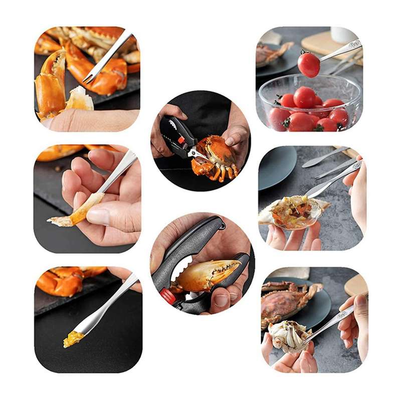 2x Crab Tools for Eating,lobster and Crab Tool Set,seafood Tool