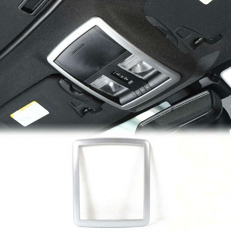Reading Light Bezels Lamp Cover Trim for Dodge Challenger 2010-2019