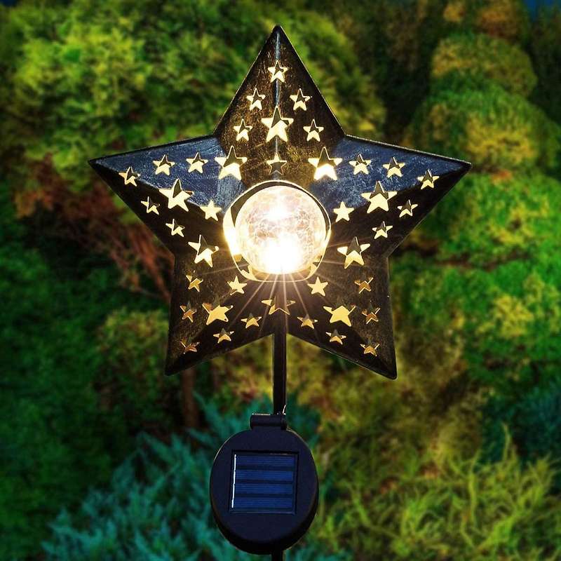 Solar Powered Garden Lights Outdoor Star Light for Patio Lawn Pathway