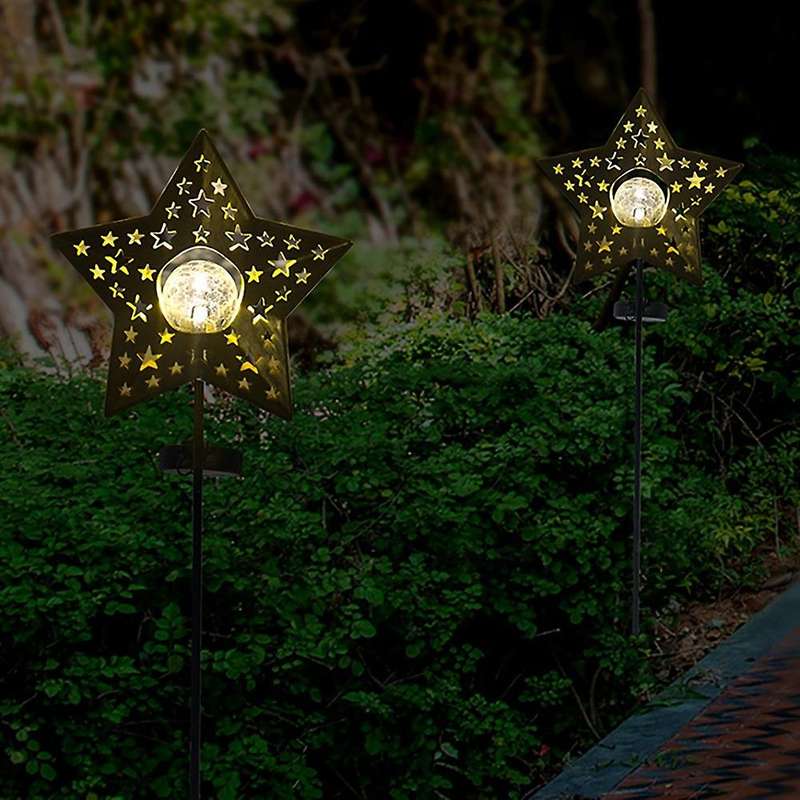 Solar Powered Garden Lights Outdoor Star Light for Patio Lawn Pathway