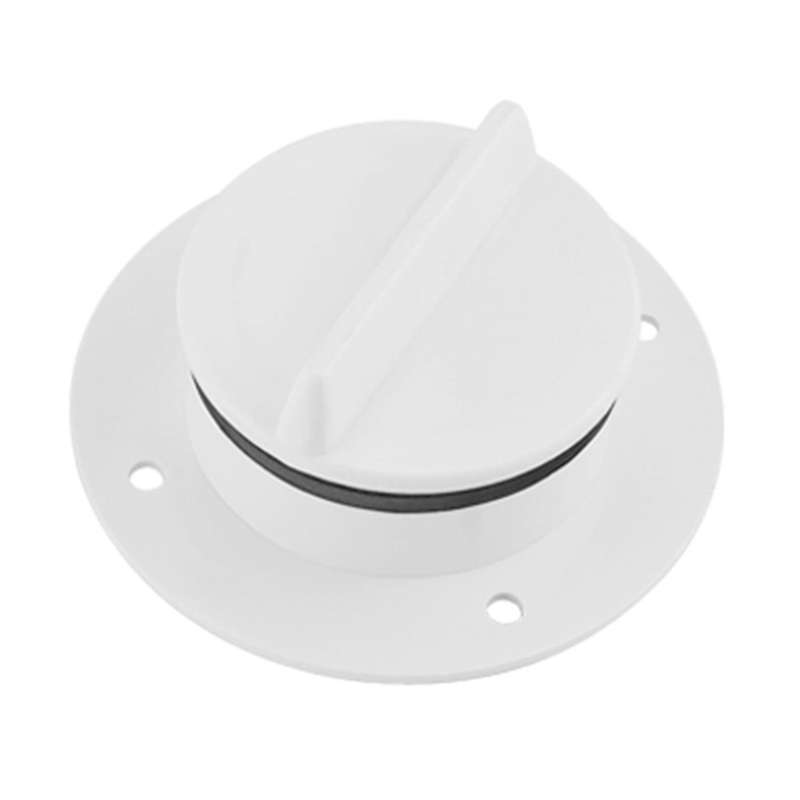 Marine Boat Transom Deck Drain Scupper Valve Screw Cap Bung Stopper