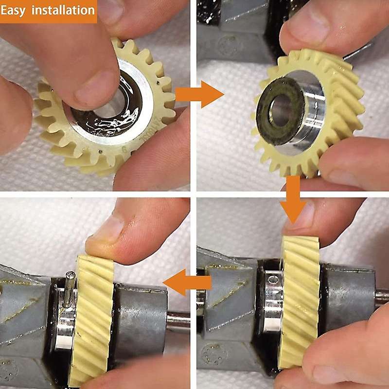 6pcs W10112253 Mixer Worm Gear Fit for Kitchenaid Mixers Whirlpool