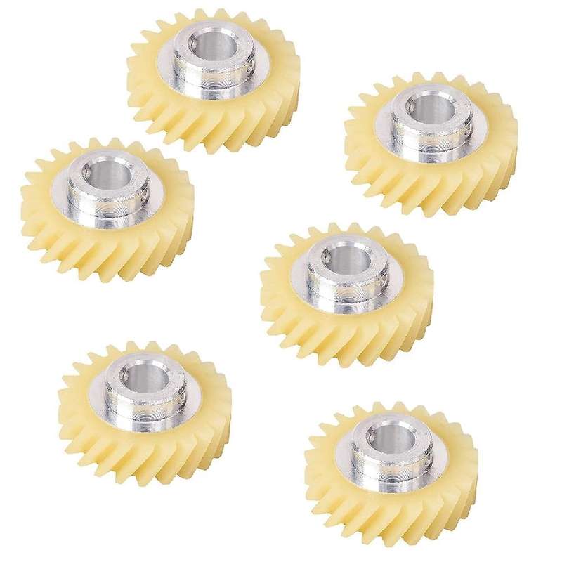 6pcs W10112253 Mixer Worm Gear Fit for Kitchenaid Mixers Whirlpool