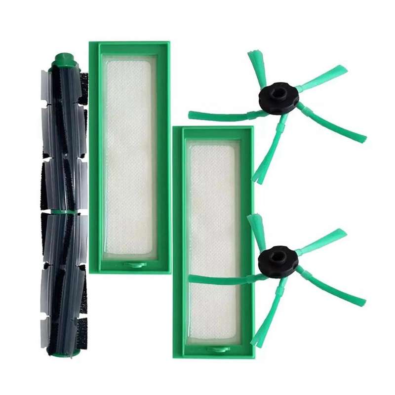 For Vorwerk Vr200 Vr300 Main Roller Brush Spin Brush and Hepa Filter