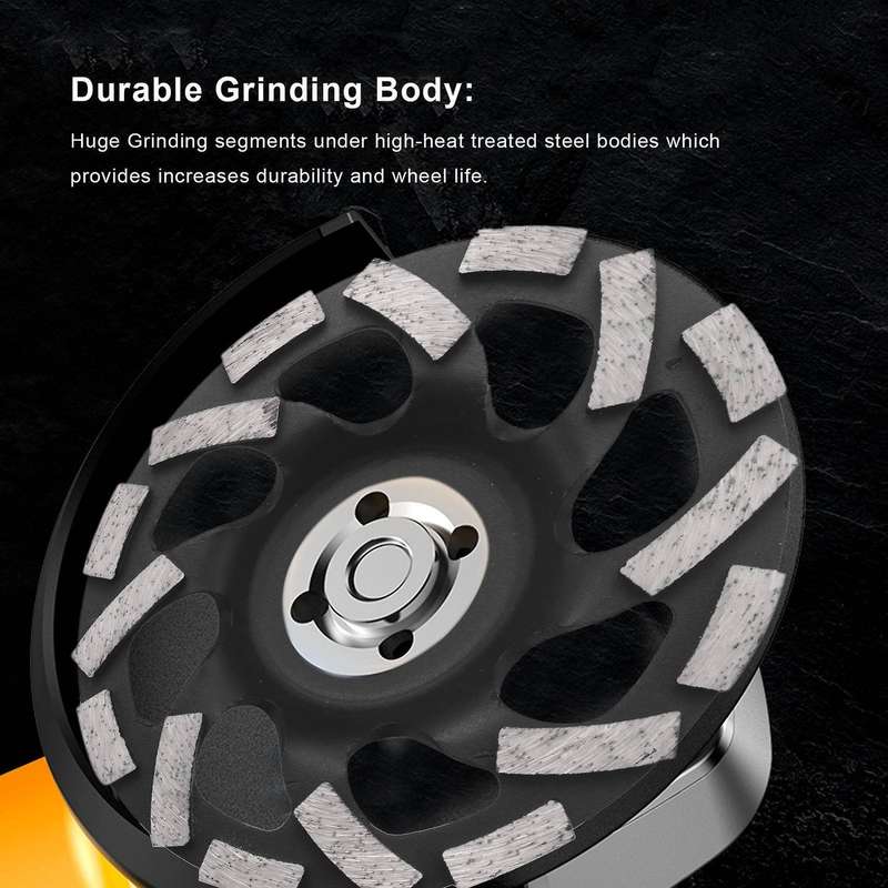 Diamond Grinding Cup Wheel 125mm for Angle Grinder Polishing Stone