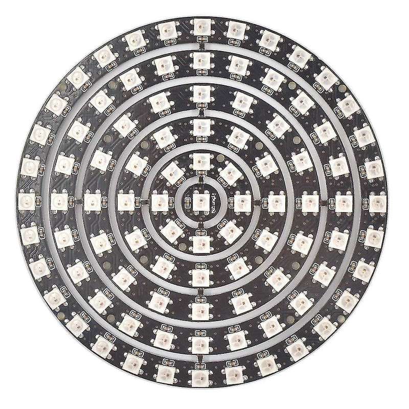 Ws2812 Radius 110mm Led Ring 5050 Dc5v Diy Led Ring 93 Bits Leds