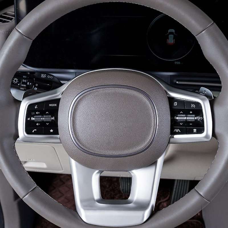 Car Steering Wheel Panel Cover for Kia Carnival Ka4 Silver
