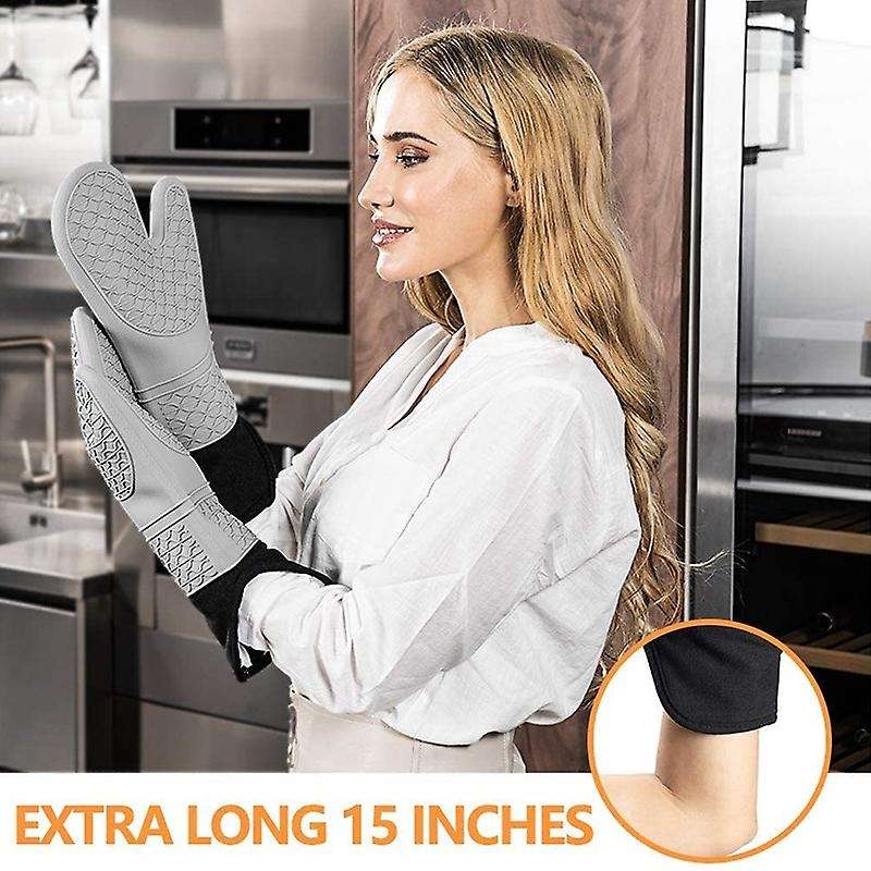 Silicone,mini Oven Mitts and Hot Pads - for Kitchen, Baking Cooking