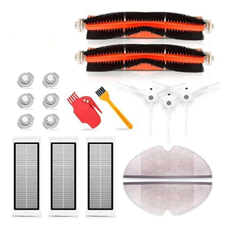 Parts for Xiaomi Roborock S50 S55 S6 S5max 18 Pieces, Accessories