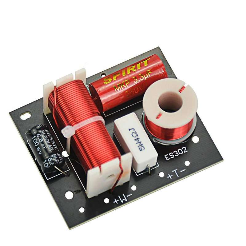 Es302 2 Ways Audio Crossover Treble+bass Frequency for Home Theater