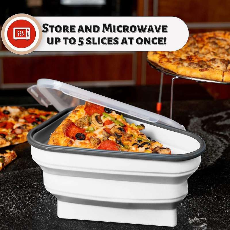 Pizza Pack,reusable Pizza Storage Container White