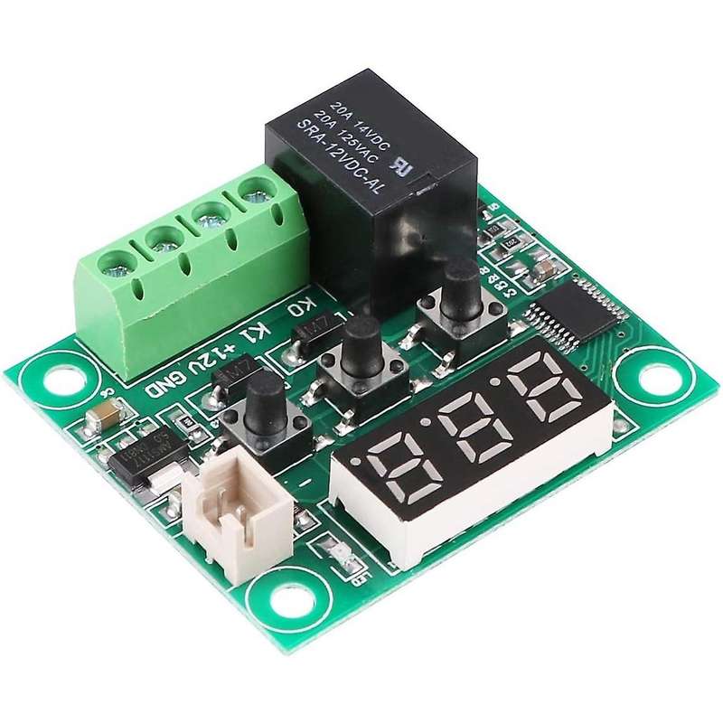 4pcs W1209 Dc Digital Temperature Controller Module with Acrylic Case