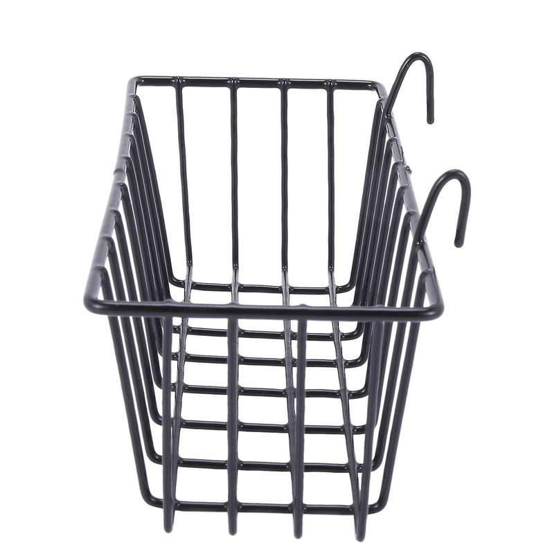 2 Pack Wall Grid Panel Hanging Wire Basket,grid Wall Storage Basket