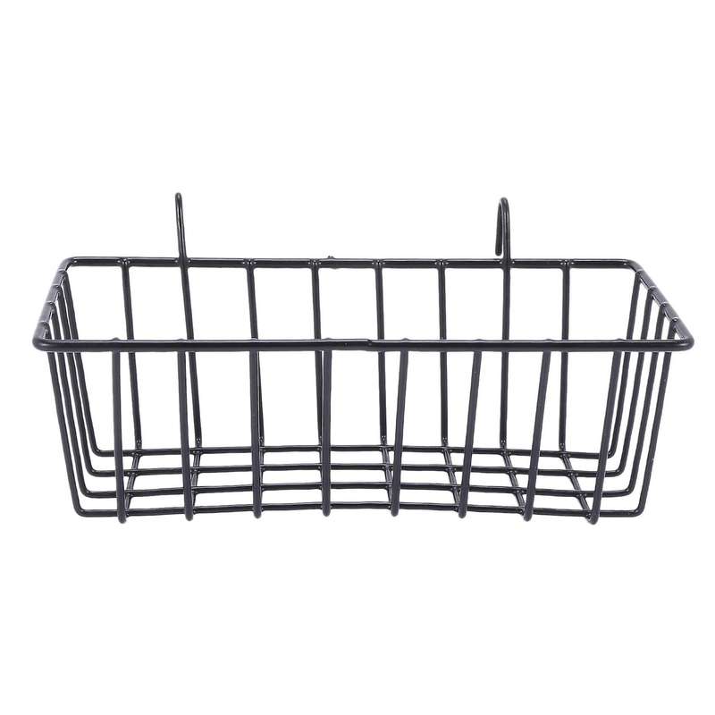 2 Pack Wall Grid Panel Hanging Wire Basket,grid Wall Storage Basket