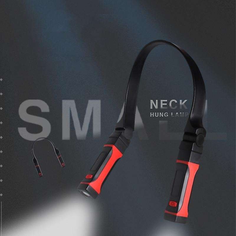 Reading Lamp Night Flashlight Usb Charging Led Neck Running Light