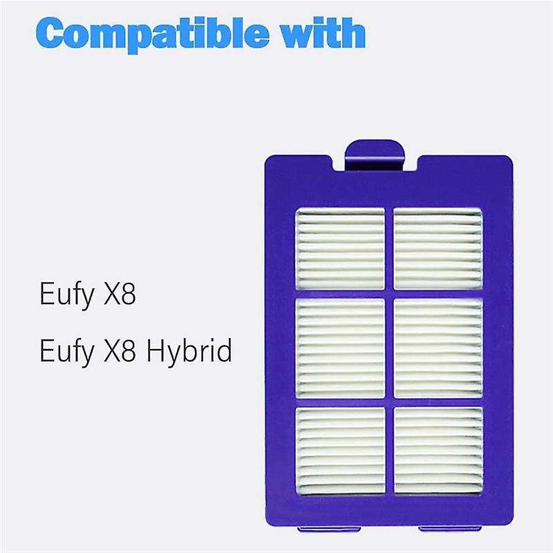 14pcs Washable Main Side Brush Hepa Filter Mop Cloth for Eufy