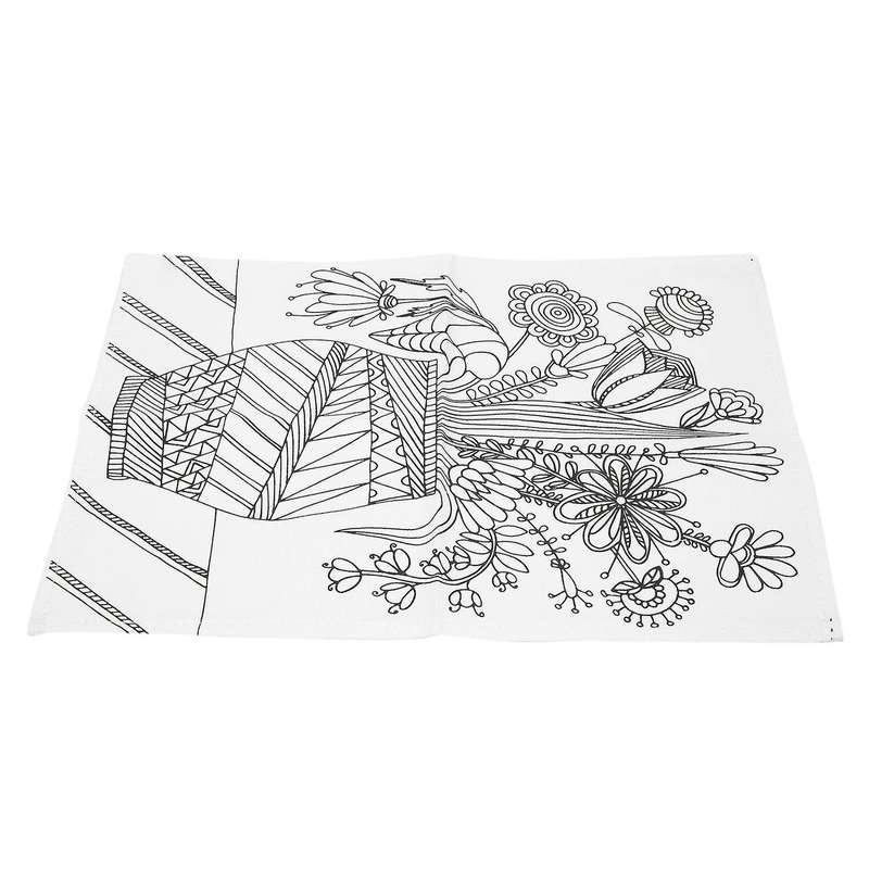 Doodle Decorative Painting Diy Doodle Crafts Canvas Painting(epergne)