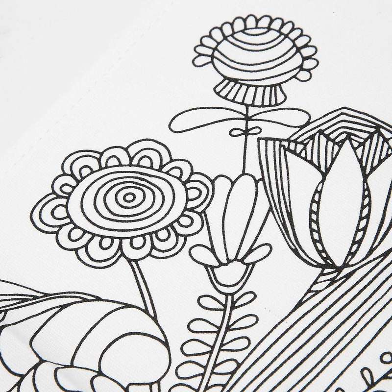 Doodle Decorative Painting Diy Doodle Crafts Canvas Painting(epergne)