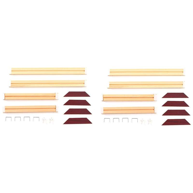 Wooden Telescopic Pole Painting Canvas Wooden Frame, (40x50cm)