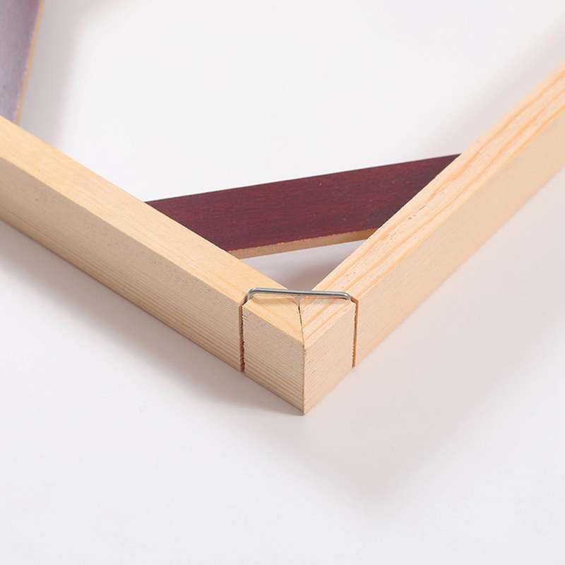 Wooden Telescopic Pole Painting Canvas Wooden Frame, (40x50cm)