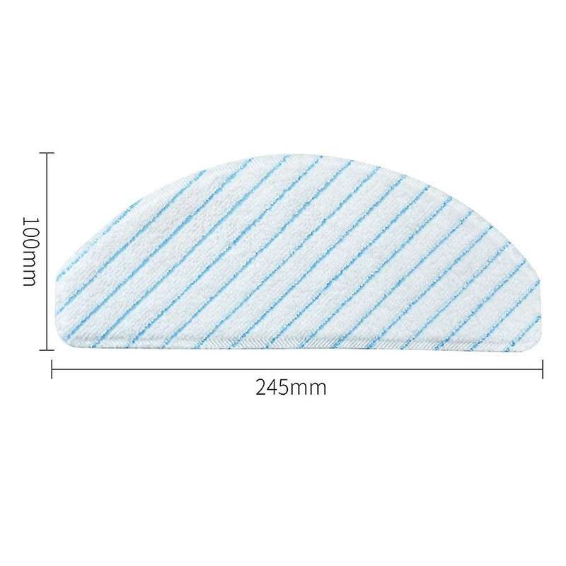 100pcs Disposable Mop Pads for Ecovacs Deebot Ozmo T8 Aivi T9 Aivi