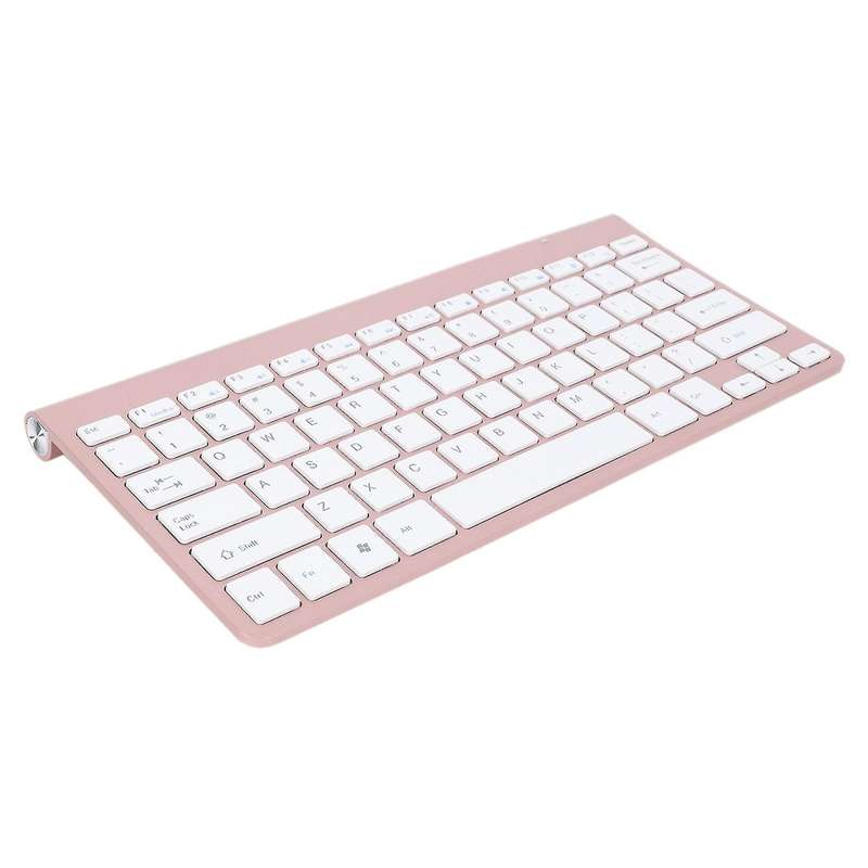 2.4ghz Wireless Keyboard and Mouse for Apple Pc Windowsxp(rose Gold)