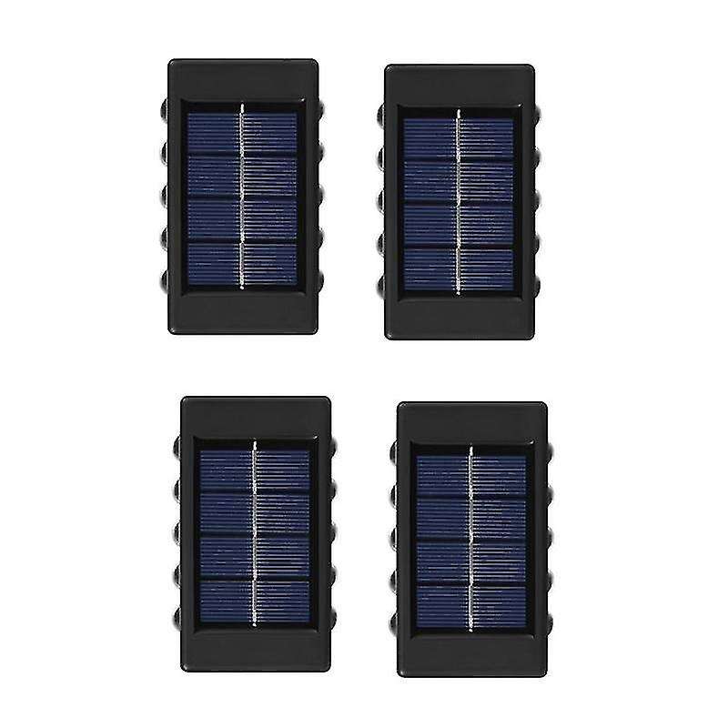 4pcs Solar Light Waterproof Led Light,white Light