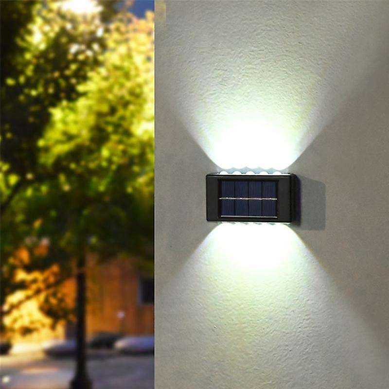 4pcs Solar Light Waterproof Led Light,white Light