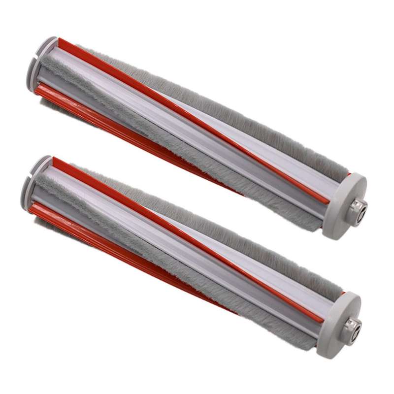 2 Piece for Xiaomi Roidmi F8 Nex X20 Roller Brush Carbon Fiber