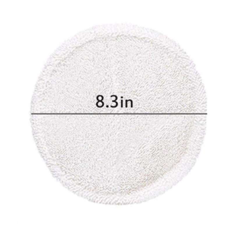 8pcs Replacement Part for Bissell 8.3in Soft Mop Pads Fits Spinwave