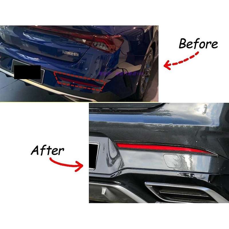 For Kia K5 Optima 2020 2021 2022 Abs Car Rear Fog Light Lamp Cover