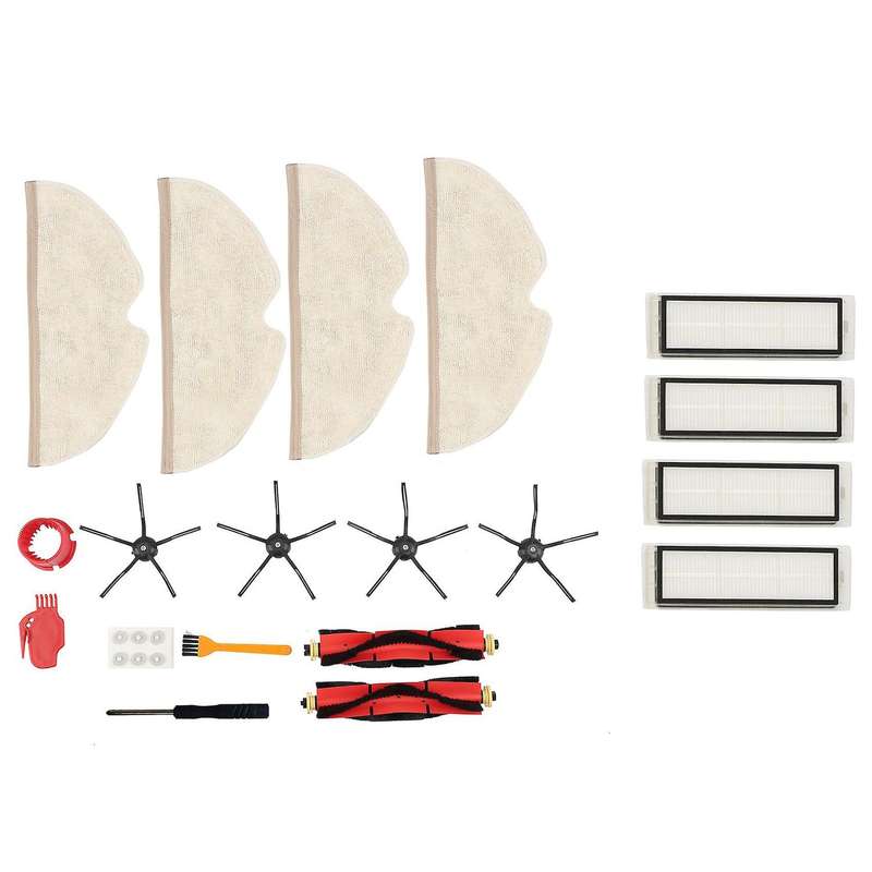 24 Pcs for Xiaomi Mi Robot Roborock S50 S51 S5 S6 E25 E20 E35 Mijia