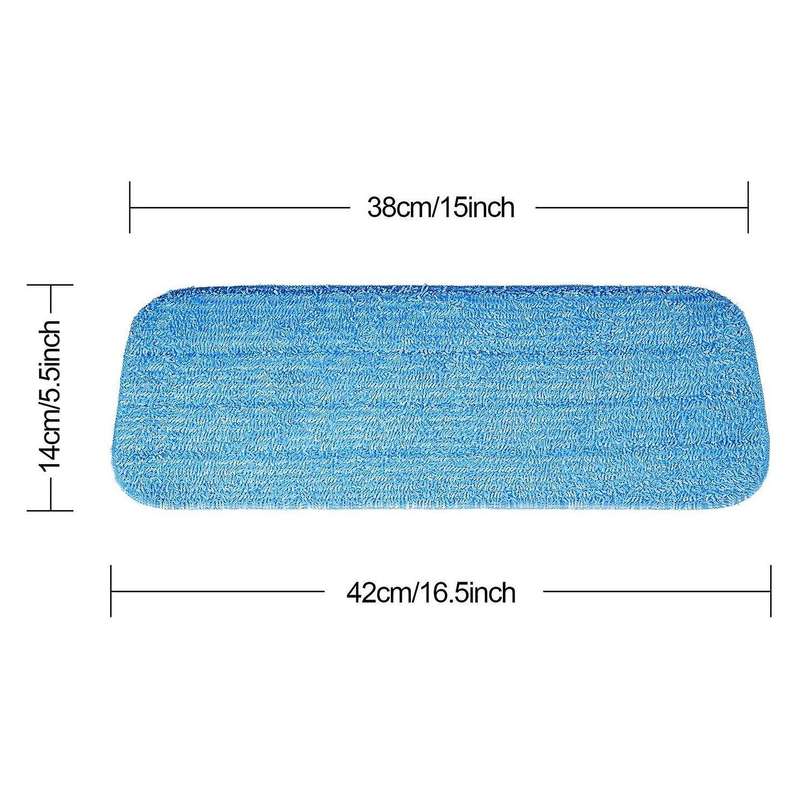 10 Pcs Microfiber Mop Pads for Most Spray Mops and Reveal Mops