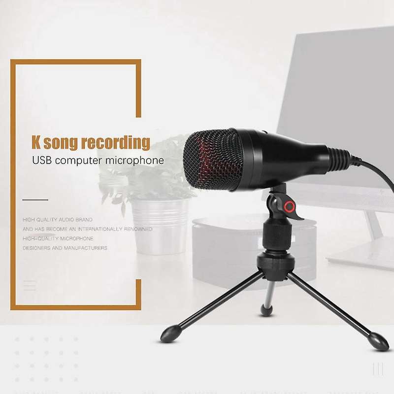 Condenser Usb Microphone for Studio Recording Live Streaming Video