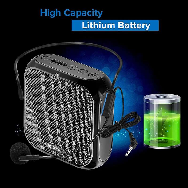 Rolton Portable Voice Amplifier, Megaphone Booster
