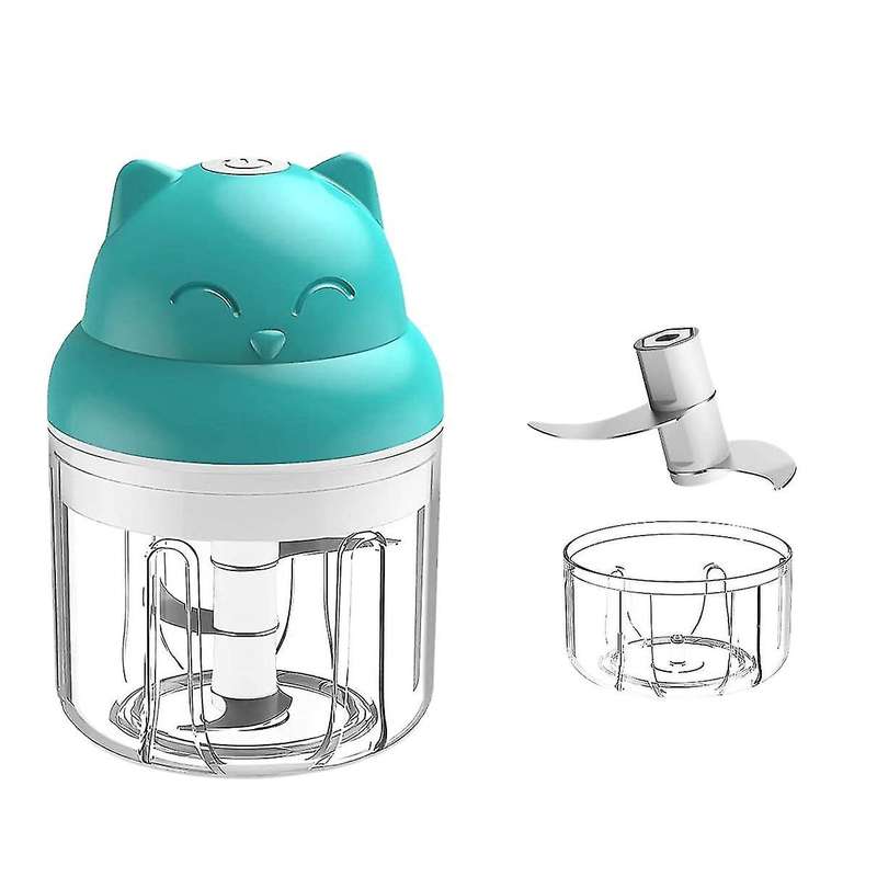 Electric Mini Garlic Chopper Mini Blender Vegetable Garlic Chopper