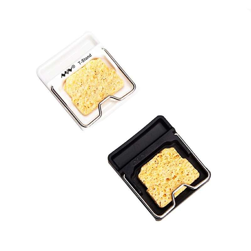 Mini T-stand Zirconia Ceramics Stand Holder for Ts100 Ts80p Black