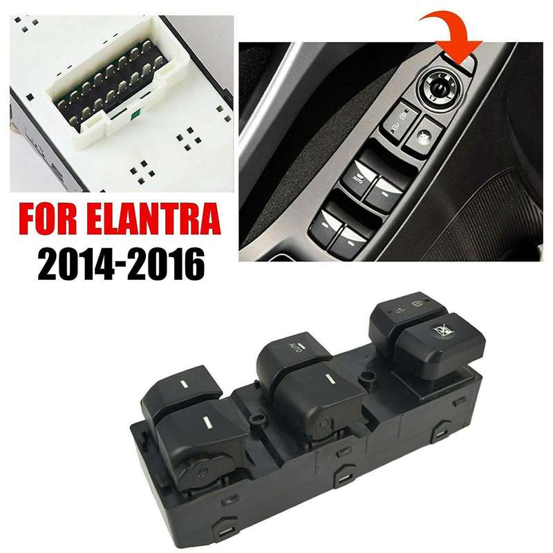 Left Driver Side Master Power Door Window Switch for Hyundai Elantra