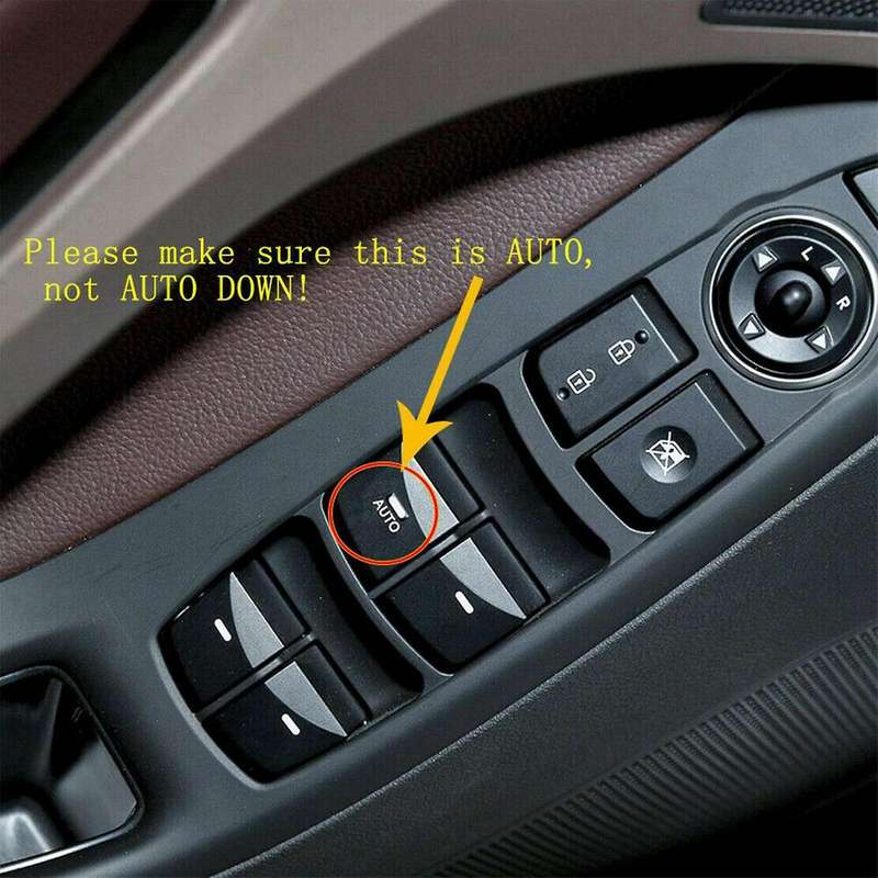 Left Driver Side Master Power Door Window Switch for Hyundai Elantra